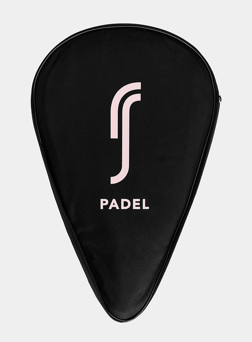 Classic Padel Racket Cover Black pink