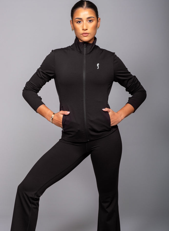 Women's Soft Zip Jacket Black