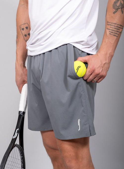 Men's Classic Racquet Shorts 7" Grey