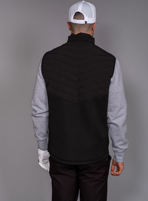 Men's Performance Padded Vest Black