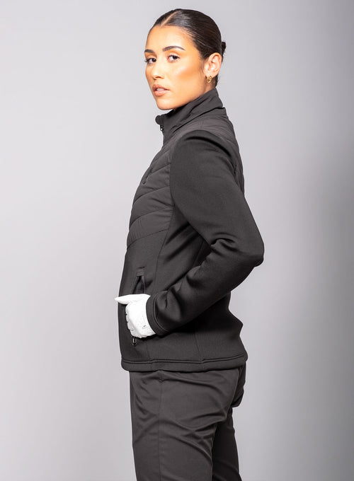 Women’s Performance Padded Jacket Black Golf