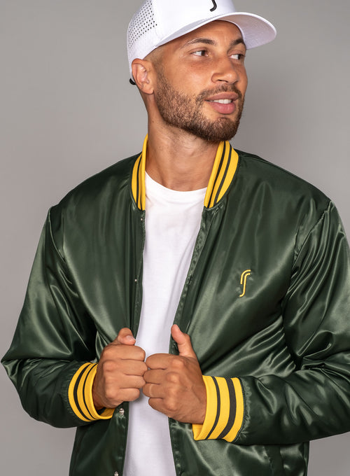 RS Icon Bomber Jacket - Limited Edition Deep green