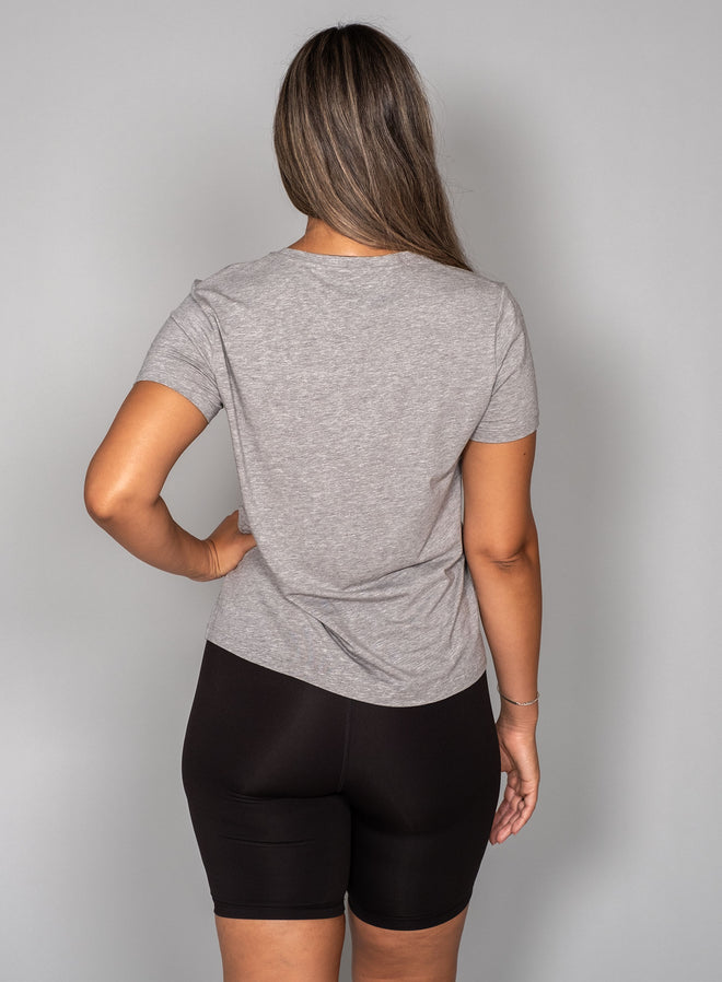 Women's Paris Relaxed Tee Grey