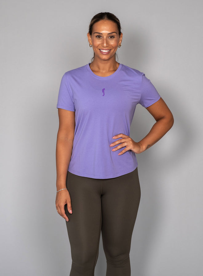 Women's Paris Relaxed Tee Soft purple