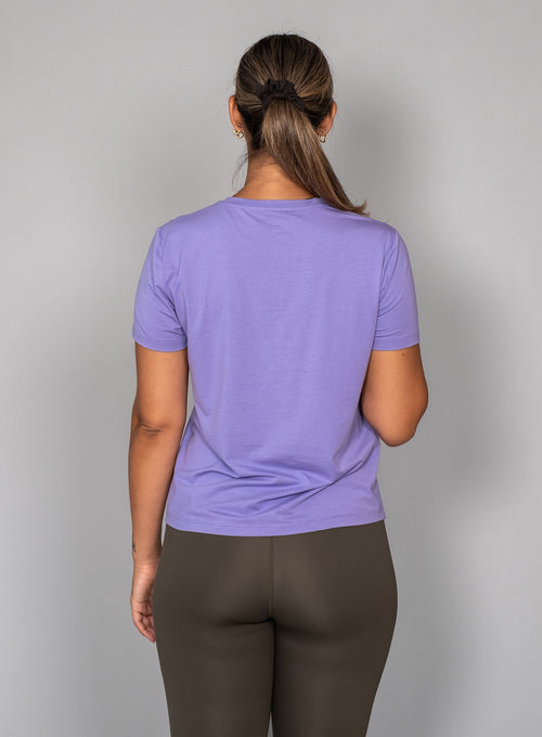 Women's Paris Relaxed Tee Soft purple