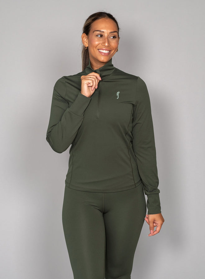 Women's Stretch Tech Half Zip Sweater