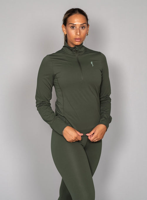 Women's Stretch Tech Half Zip Sweater