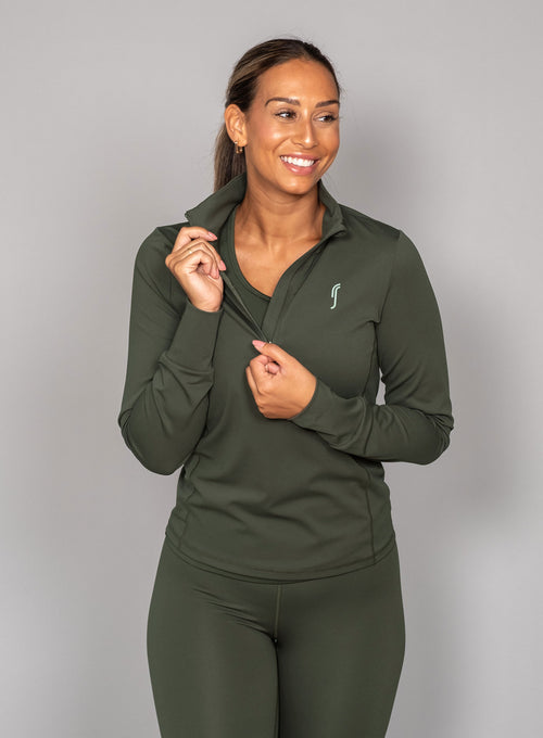 Women's Stretch Tech Half Zip Sweater