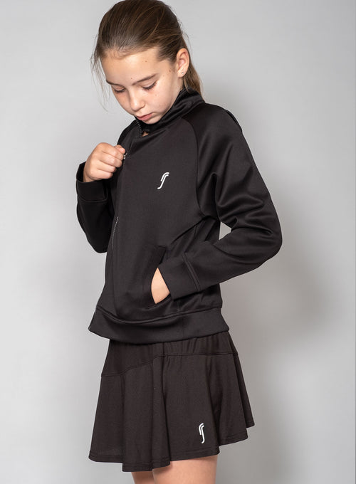 Girl's Court Jacket Black