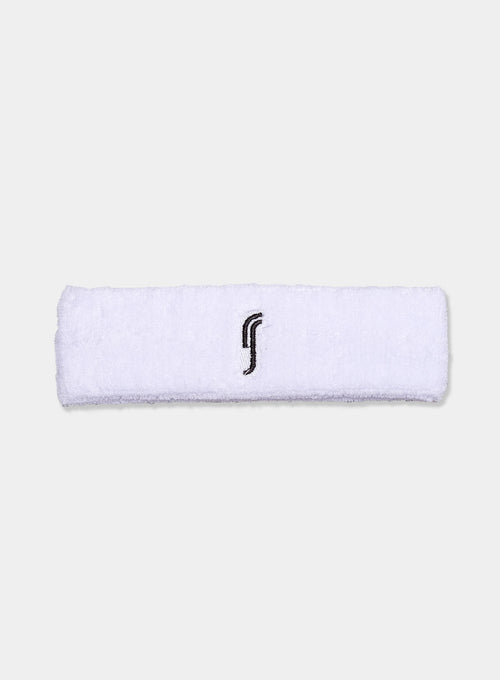 RS Headband White black