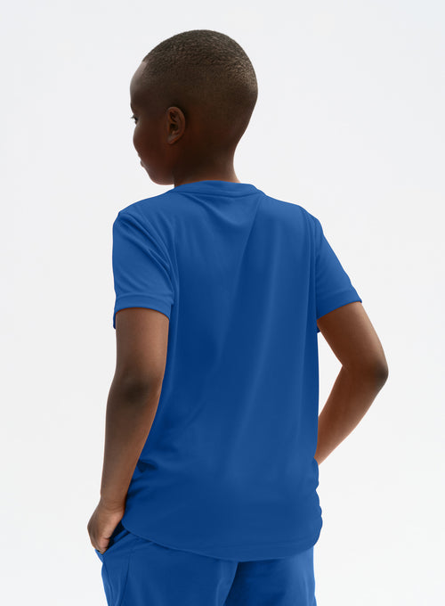 Junior Club Tee Striking blue