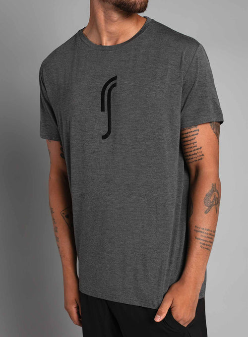 Men's Paris Modal T-shirt Grey