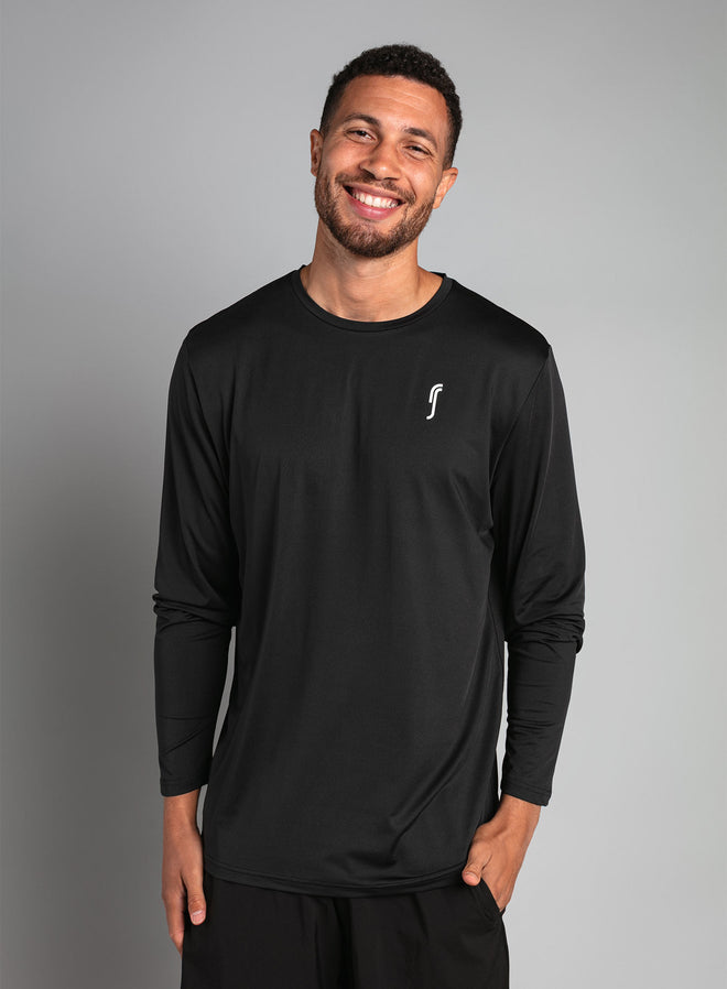 Men's Performance Long Sleeve Black