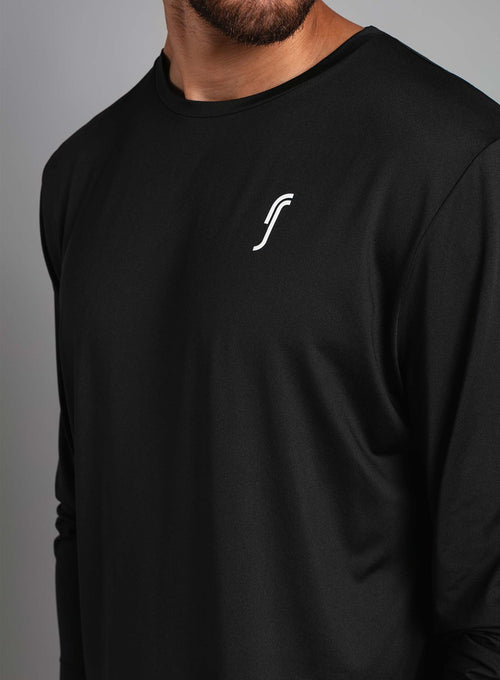 Men's Performance Long Sleeve Black