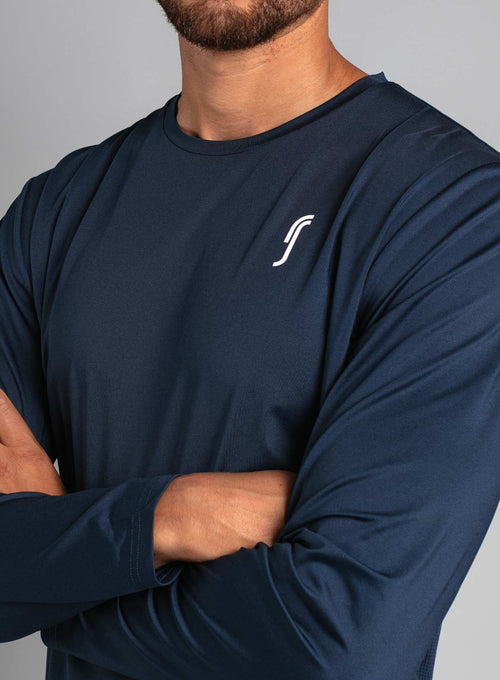 Men's Performance Long Sleeve Navy