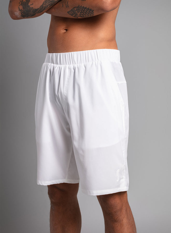 Men's Performance Shorts 9" White