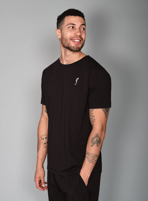 Men's Paris Cotton Tee Black