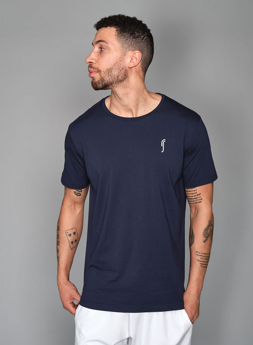 Men's Paris Cotton Tee Navy