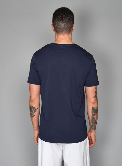 Men's Paris Cotton Tee - 2-Pack | Navy