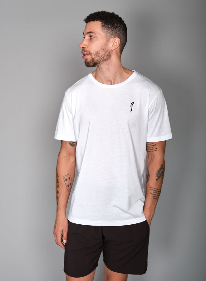 Men's Paris Cotton Tee White