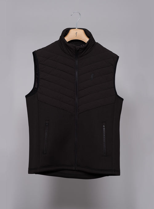 Men's Performance Padded Vest Black