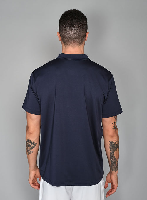 Men's Performance Court Polo Navy