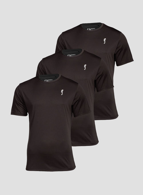 Men's Performance Tee - 3-Pack | Black