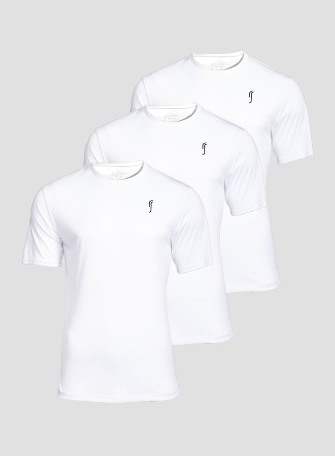 Men's Performance Tee - 3-Pack | White