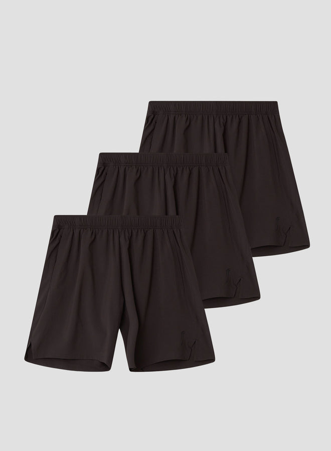 Men's Performance Shorts - 3-Pack | Black