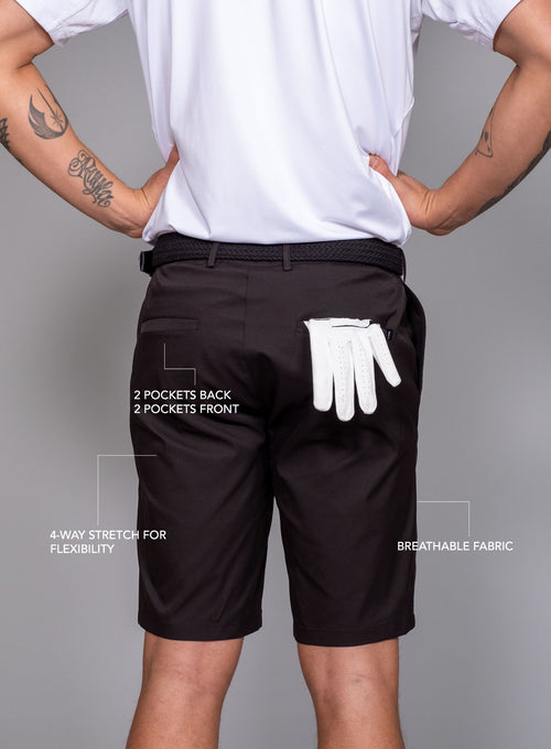 Men's Golf Shorts Black