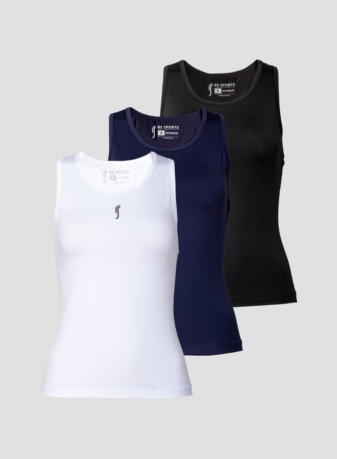 Women's Performance Racerback - 3-Pack träningskläder