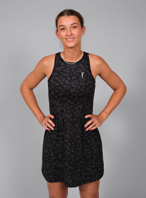 Women's Court Match Dress Leopard