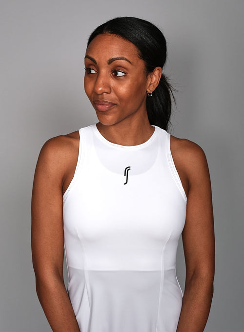 Women's Court Match Dress White