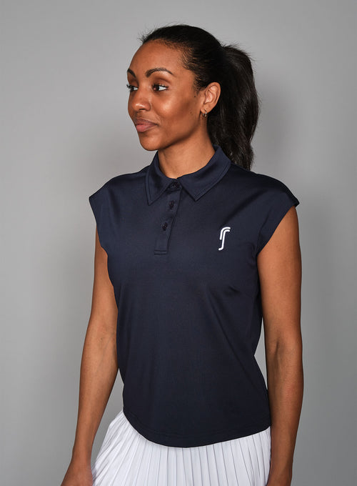 Women's Performance Court Polo Navy