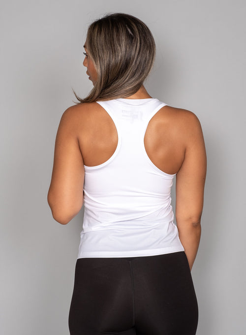 Women's Performance Racerback - Mesh White