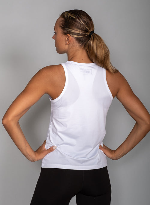 Women's Performance Tank - Mesh White