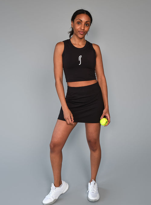 Women's Court Skirt Black