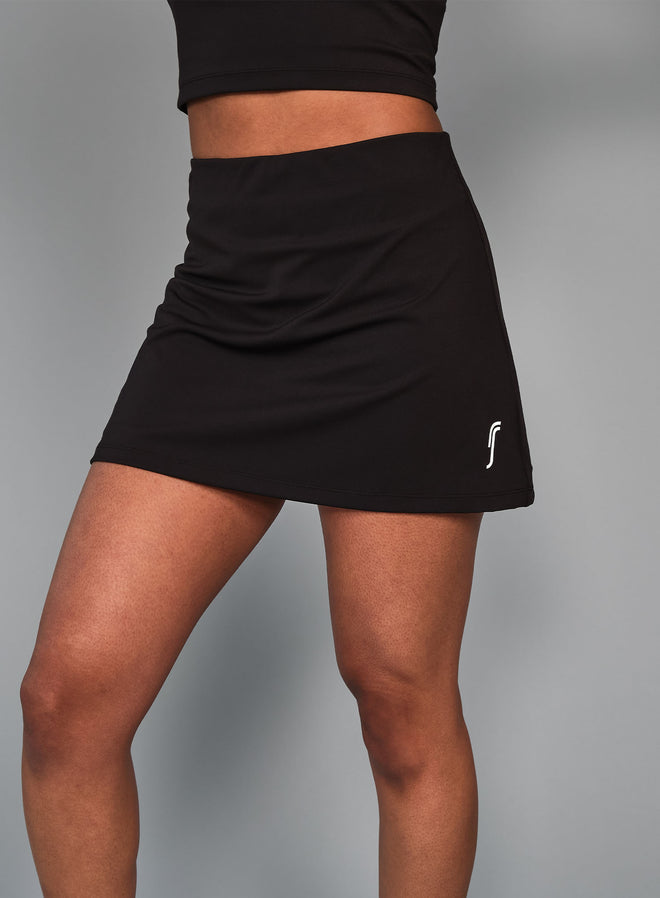 Women's Court Skirt Black