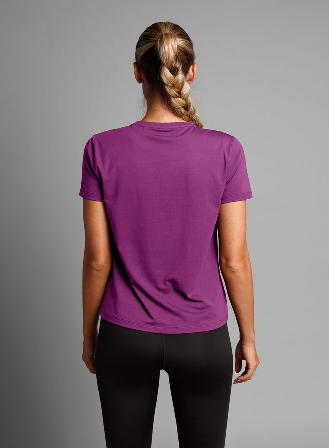 Women's Paris Relaxed Tee Striking purple