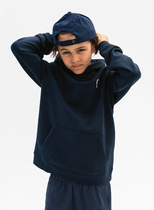 Junior Paris Hoodie Navy