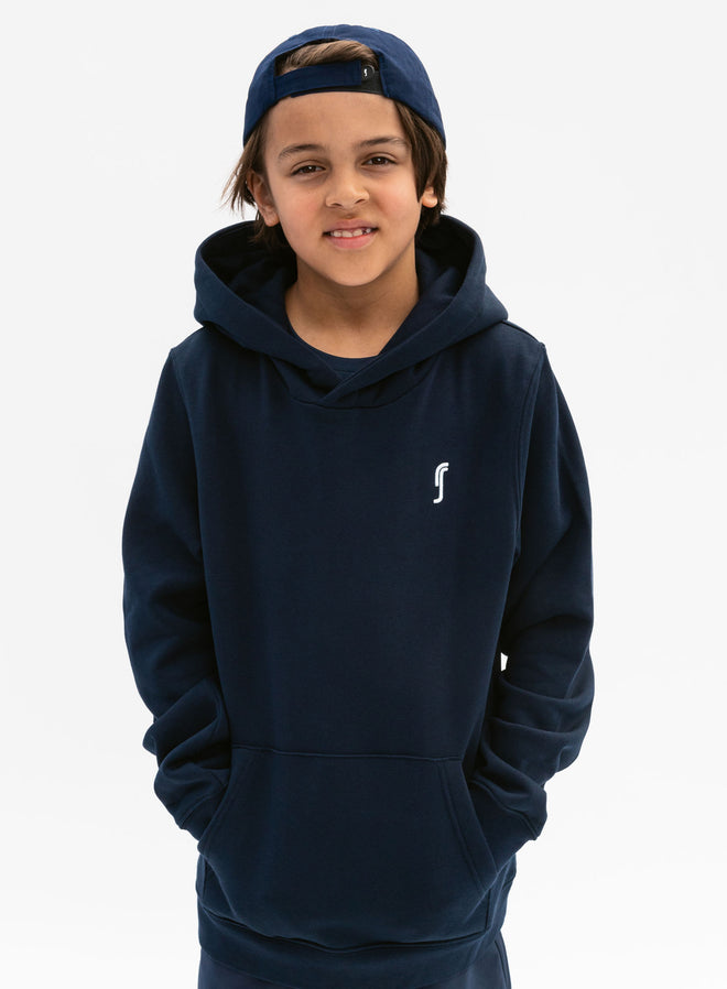 Junior Paris Hoodie Navy