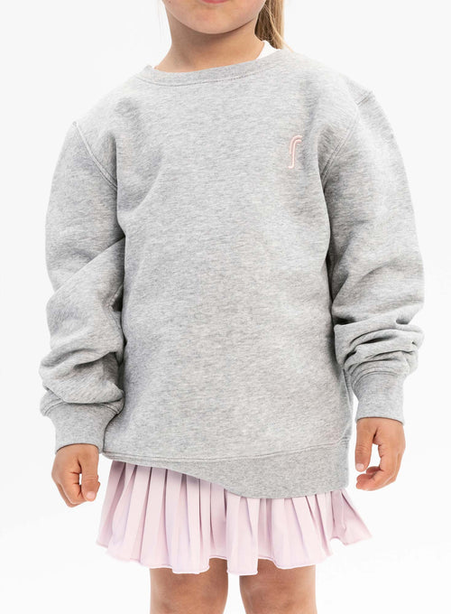 Junior Paris Sweatshirt Grey pink