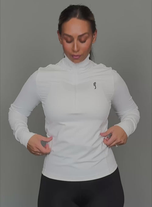 Women's Stretch Tech Half Zip Sweater