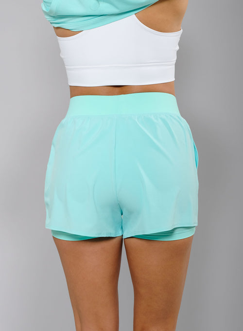 Women's Performance Court Shorts - 2 in 1 with Ball Pockets